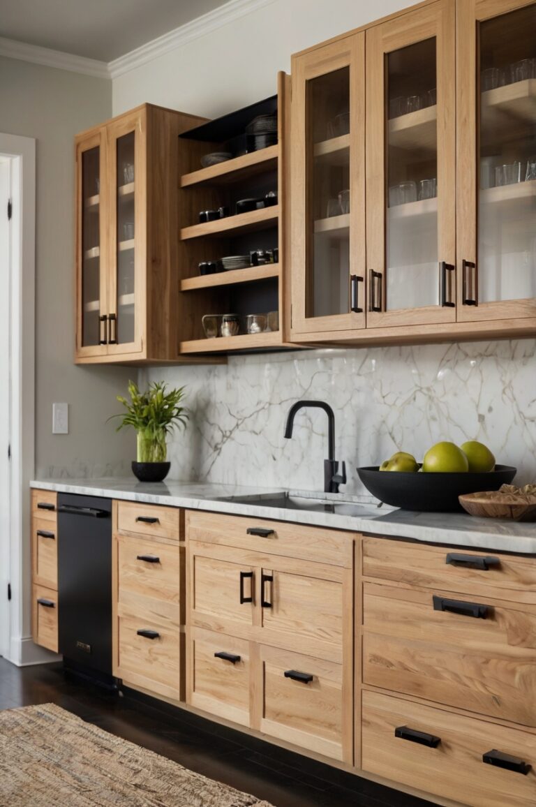 Modern White Oak And Black Kitchen Ideas You’ll Love — DreamyHomeStyle