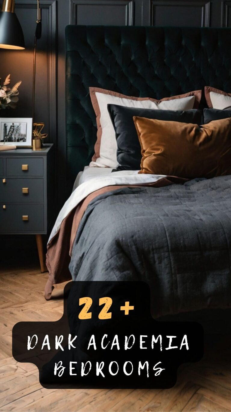 These Cozy Dark Academia Bedroom Ideas Will Steal Your Heart!