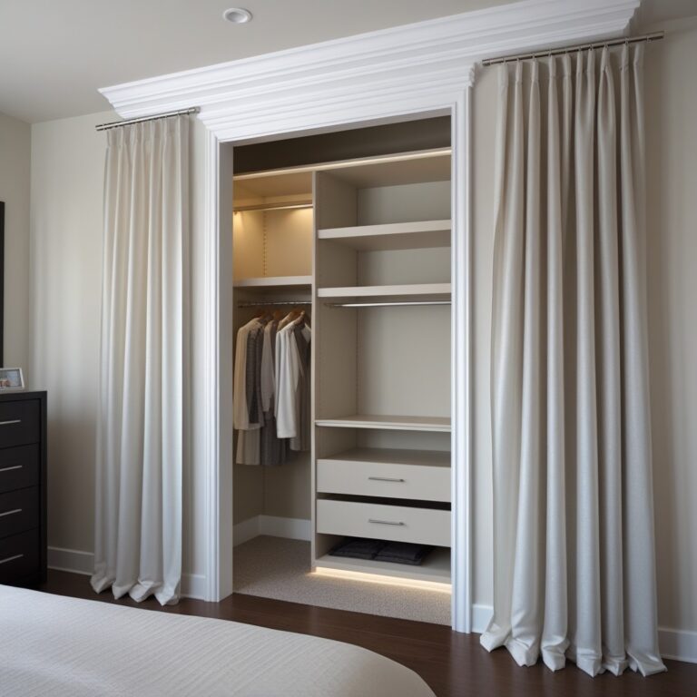 Closet Curtain Ideas That Look Way Better Than Doors — DreamyHomeStyle