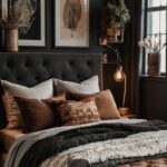 Everyone Is Obsessed With This Dark Western Bedroom Trend