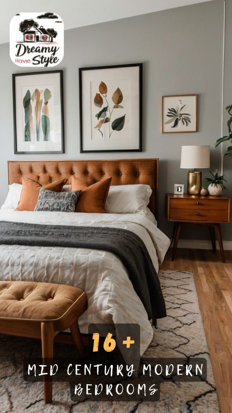 Interior Designers Are Revealing Why These Mid Century Modern Bedroom Ideas Create The Most Relaxing Retreats!