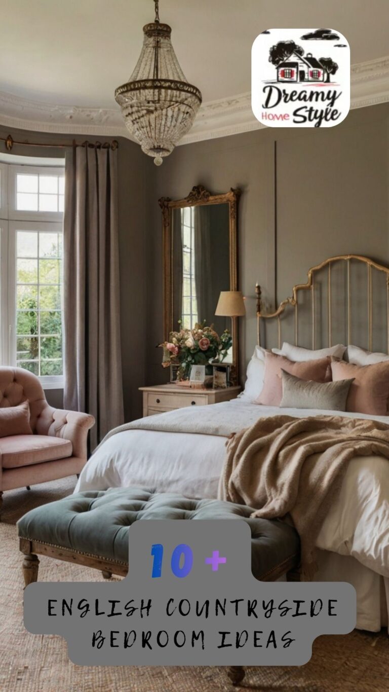 English Countryside Bedroom Ideas For A Calm And Cozy Space