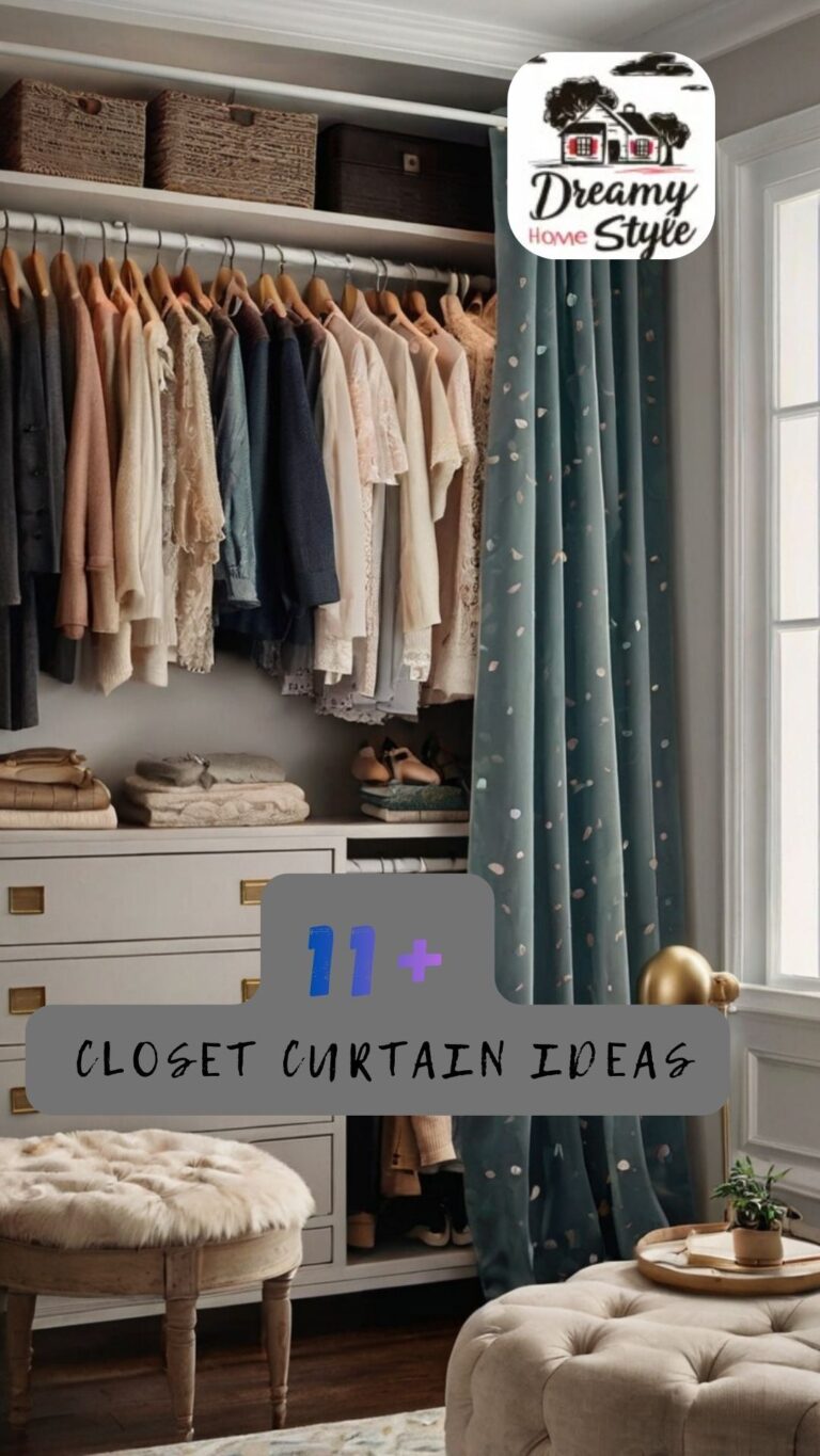 Closet Curtain Ideas That Look Way Better Than Doors — DreamyHomeStyle