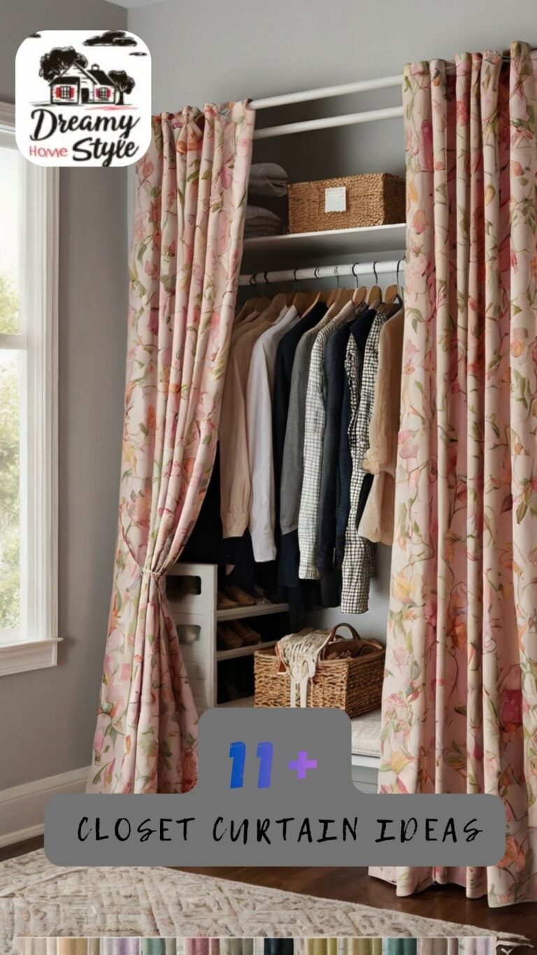 Closet Curtain Ideas That Look Way Better Than Doors