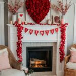 Valentines Mantle Decor That Feels Romantic And Cozy