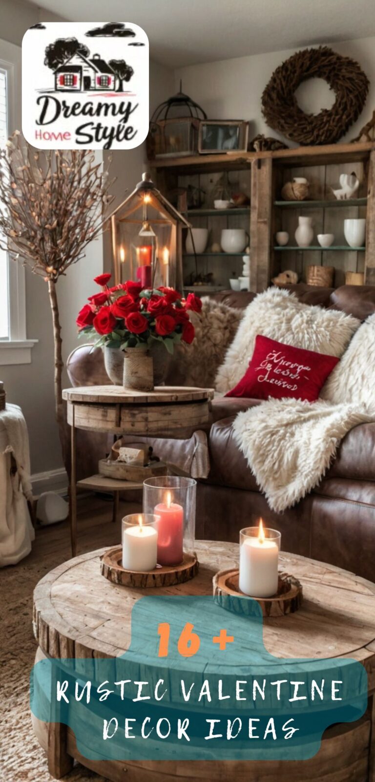 Rustic Valentine Decor Ideas With Romantic Touches