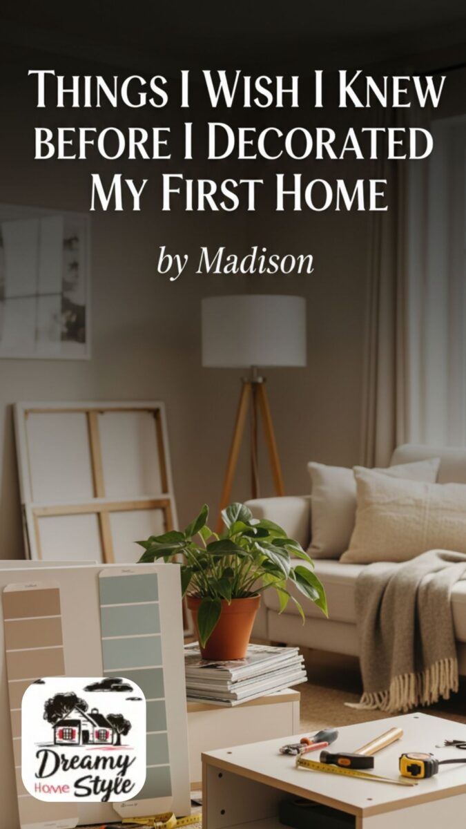 11 Things I Wish I Knew Before I Decorated My First Home