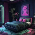 Aliencore bedroom Ideas for people who decorate outside This World