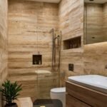travertine bathroom ideas that are earthy, elegant and absolutely everywhere