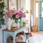 Spring Entryway Decor Ideas that make very guest stop and stare