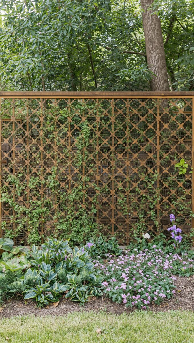 >Creating a Freestanding Privacy 