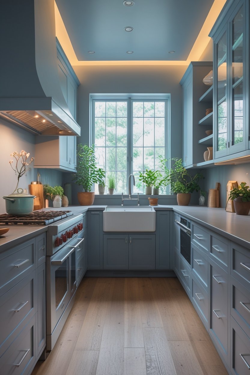 Gray Blue Kitchen Ideas That Instantly Create A Calm And Modern Home ...