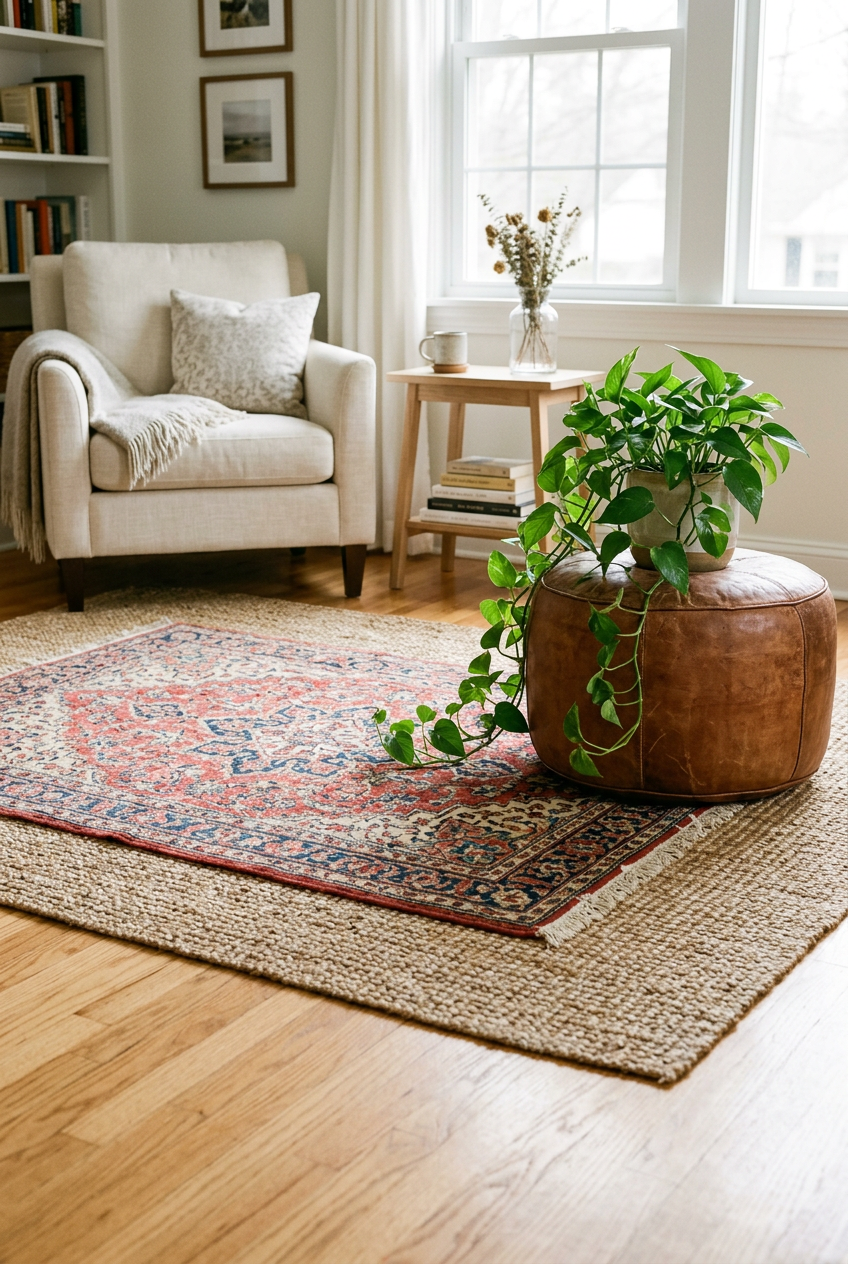 How to Keep Layered Rugs From Sliding (Real Tips)