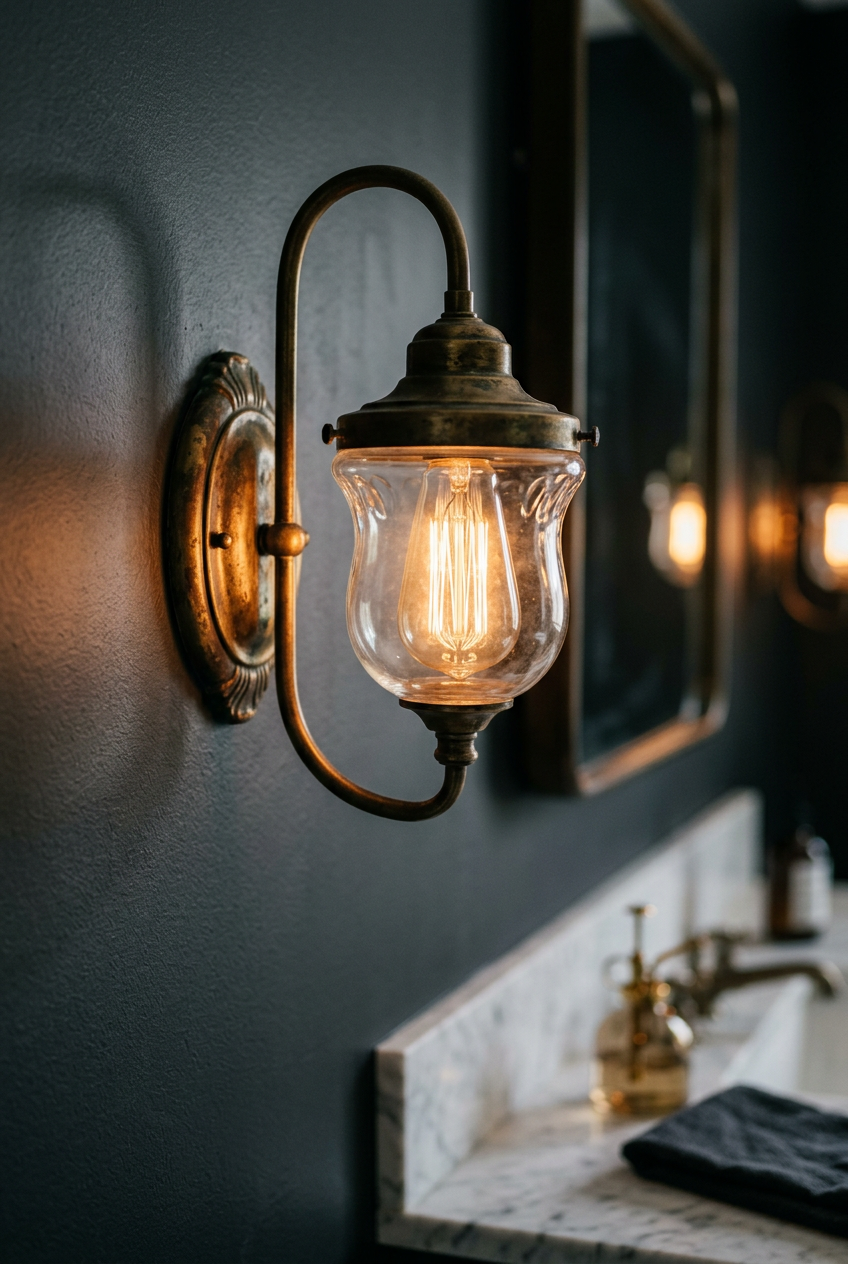 Swap Your Vanity Light for Something With Soul
