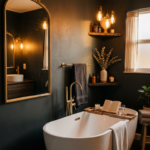 9 Dark & Moody Bathroom Swaps That Feel Like a Luxury Spa