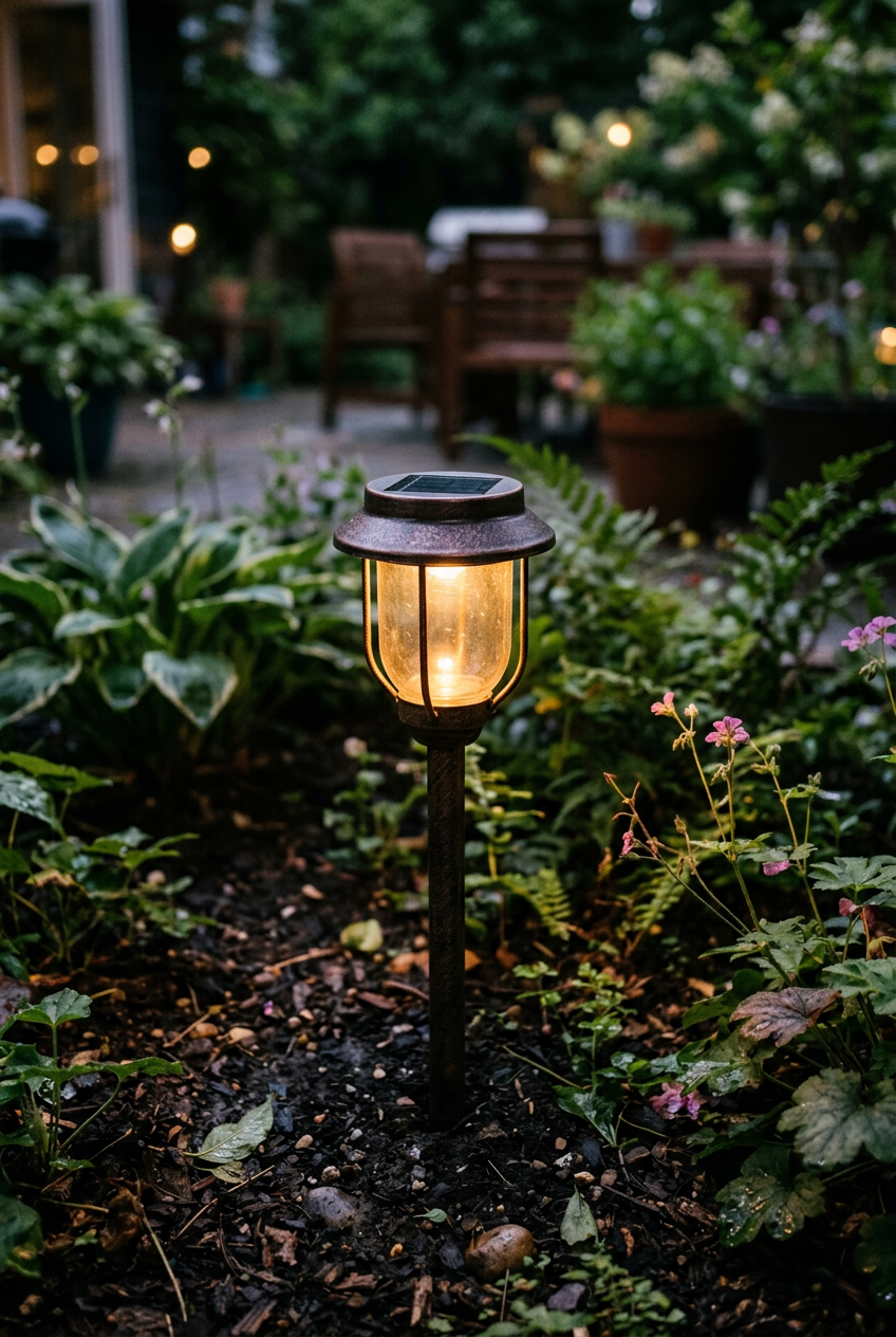 Solar Stake Lights Along a Path (The Ones That Actually Work)