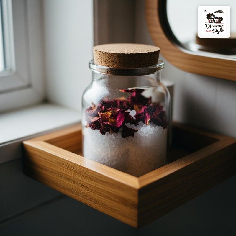 The Bath Salts Jar Situation (Decorative and Functional, My Favorite)