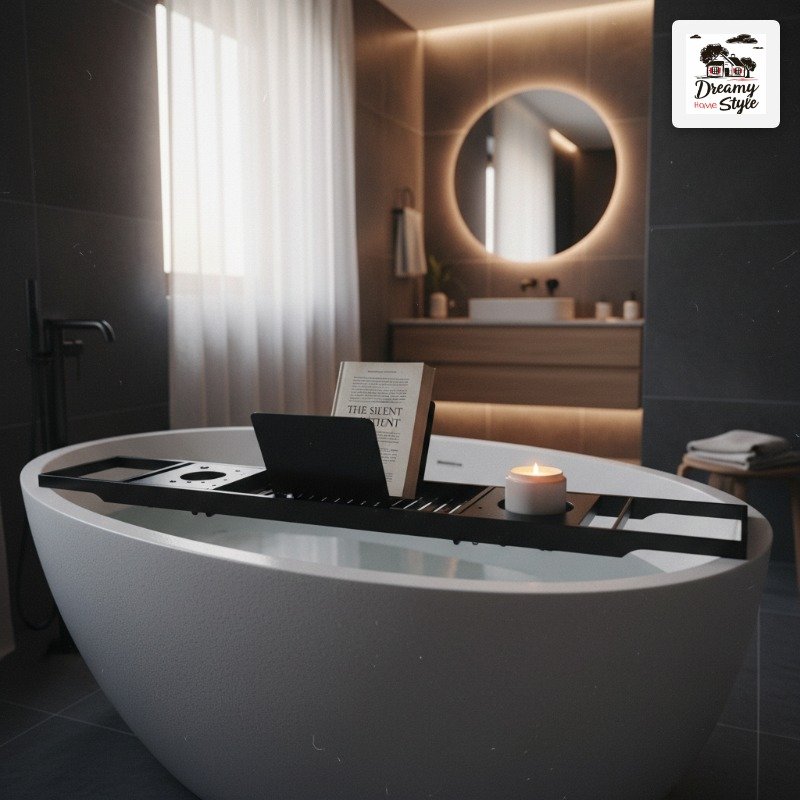 A Tub Caddy Is the One Thing I Wish I'd Bought Sooner