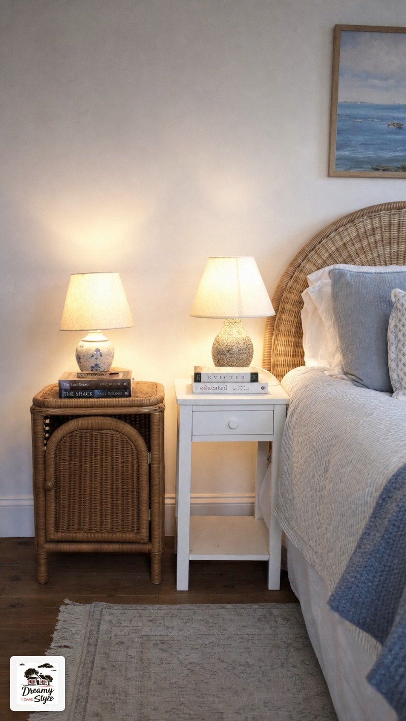 Nightstands That Look Like They Have a Story