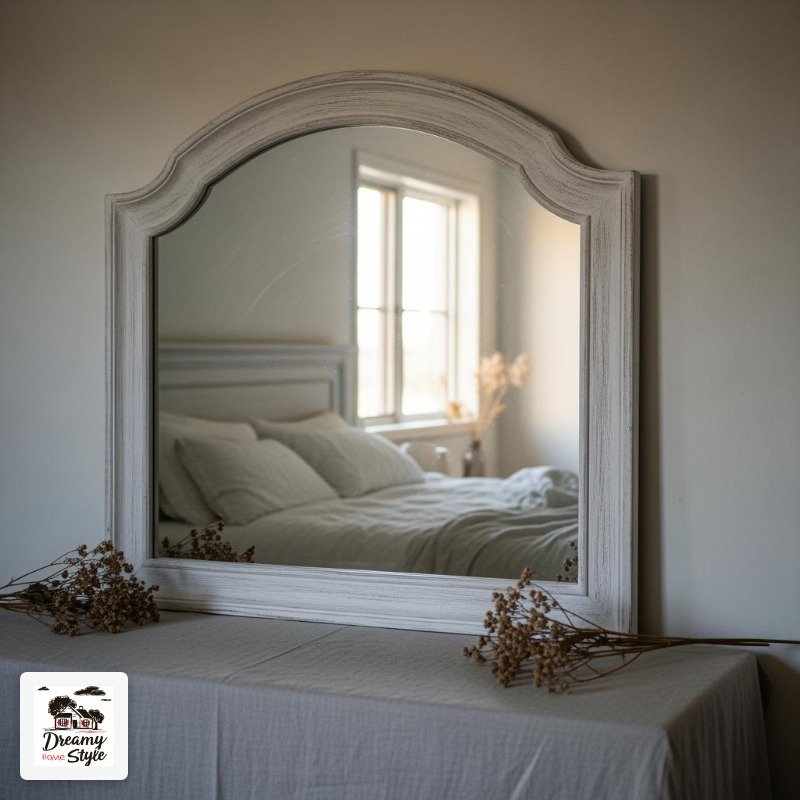 A Vintage Mirror Makes Everything Look Intentional