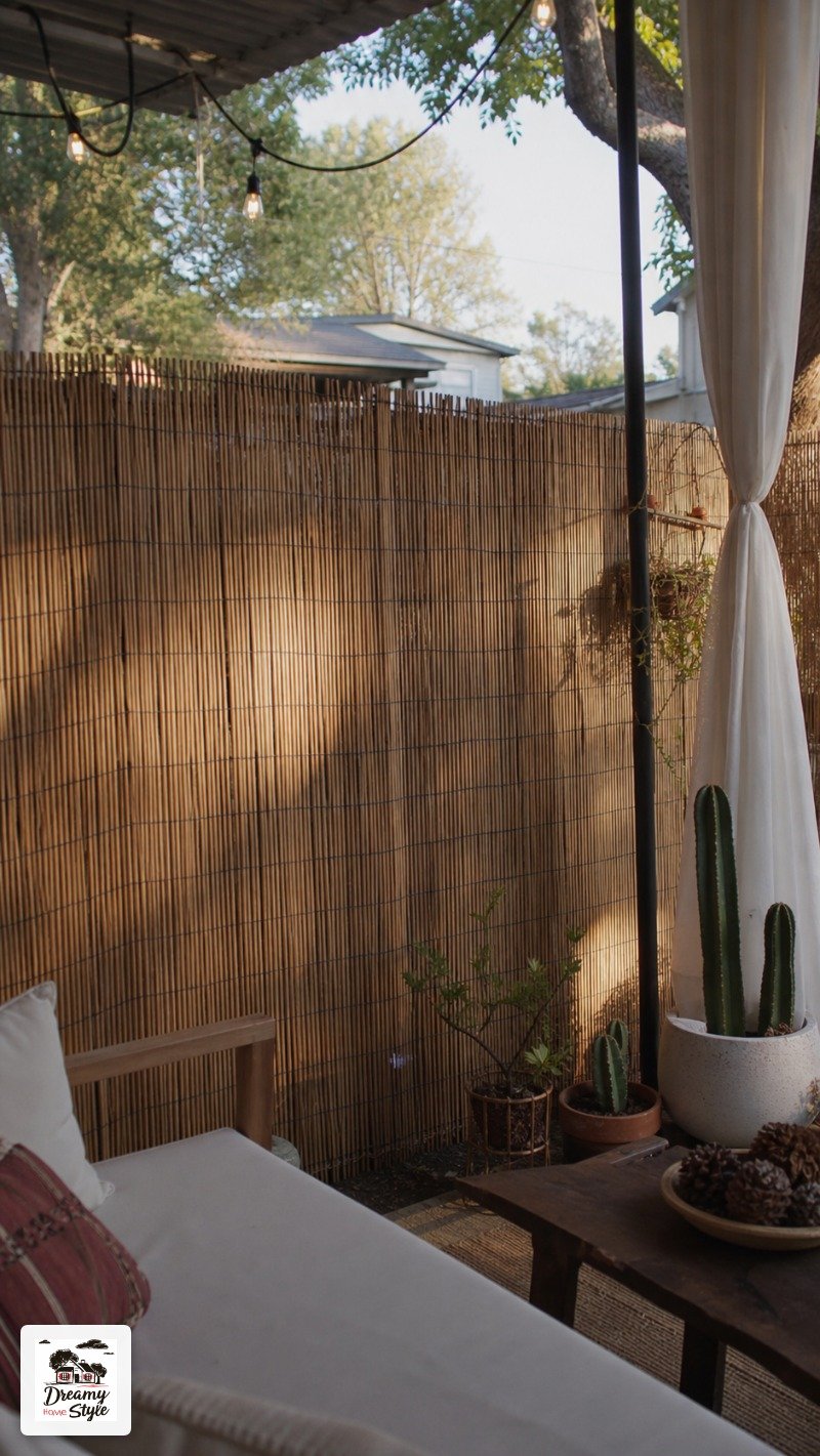 The Fence Privacy Situation (This Was a Later Addition)