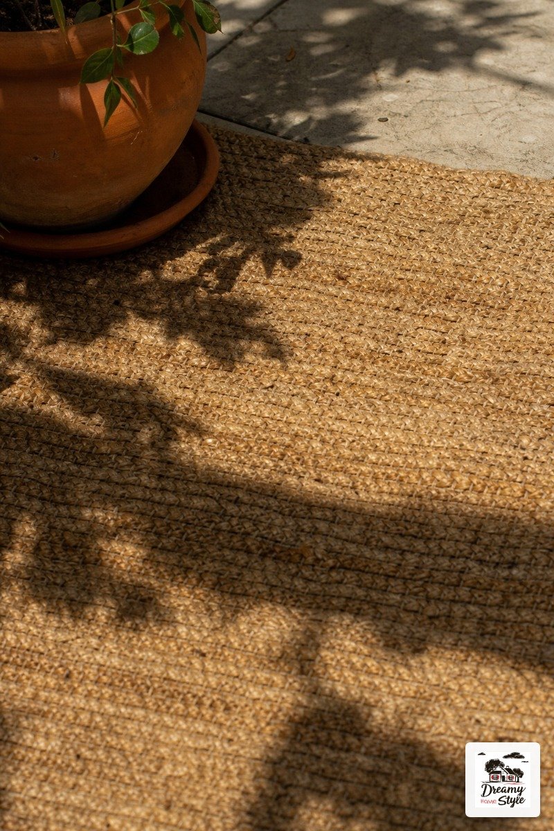 The Outdoor Rug Did 40% of the Work All on Its Own