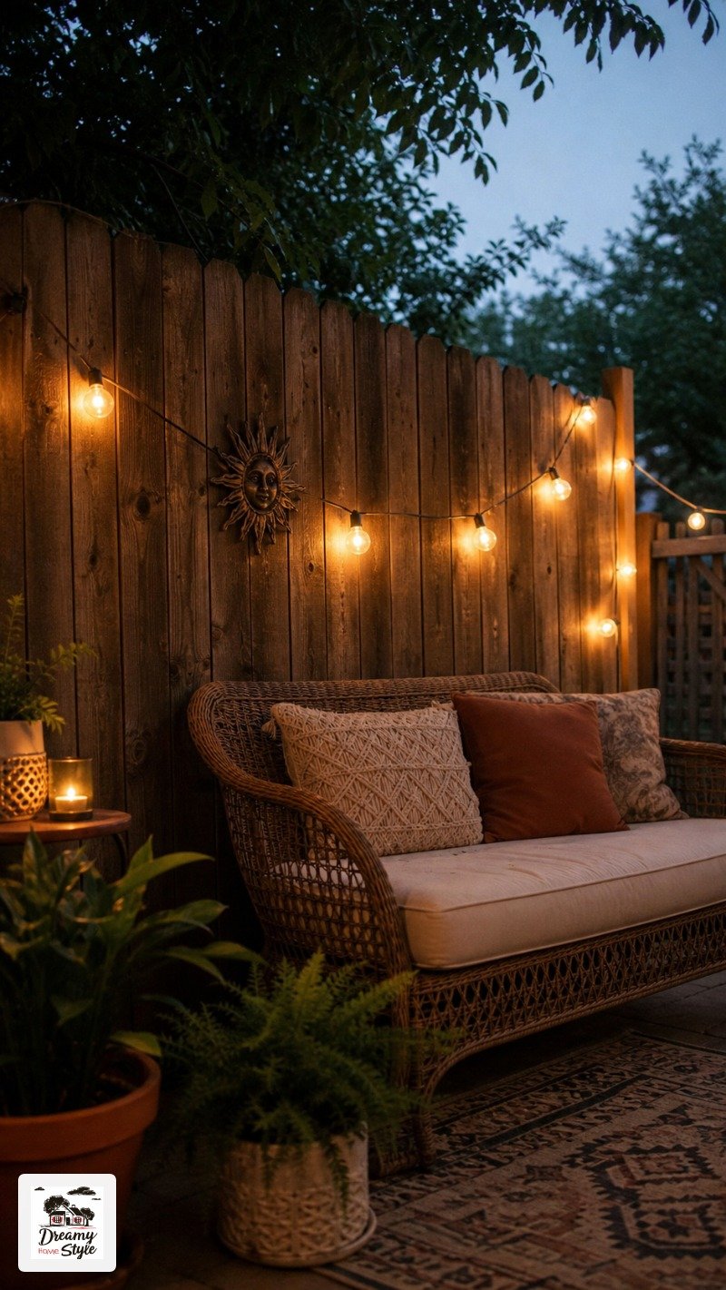 Overhead Lighting Is a Crime (So I Used String Lights Instead)