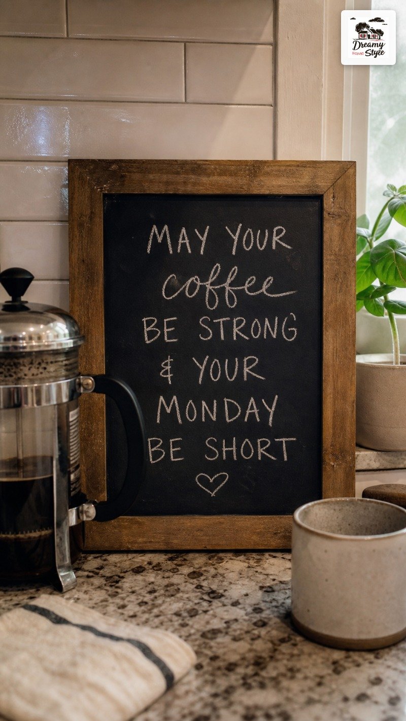 A Chalkboard Sign That Costs Nothing and Looks Like a Café