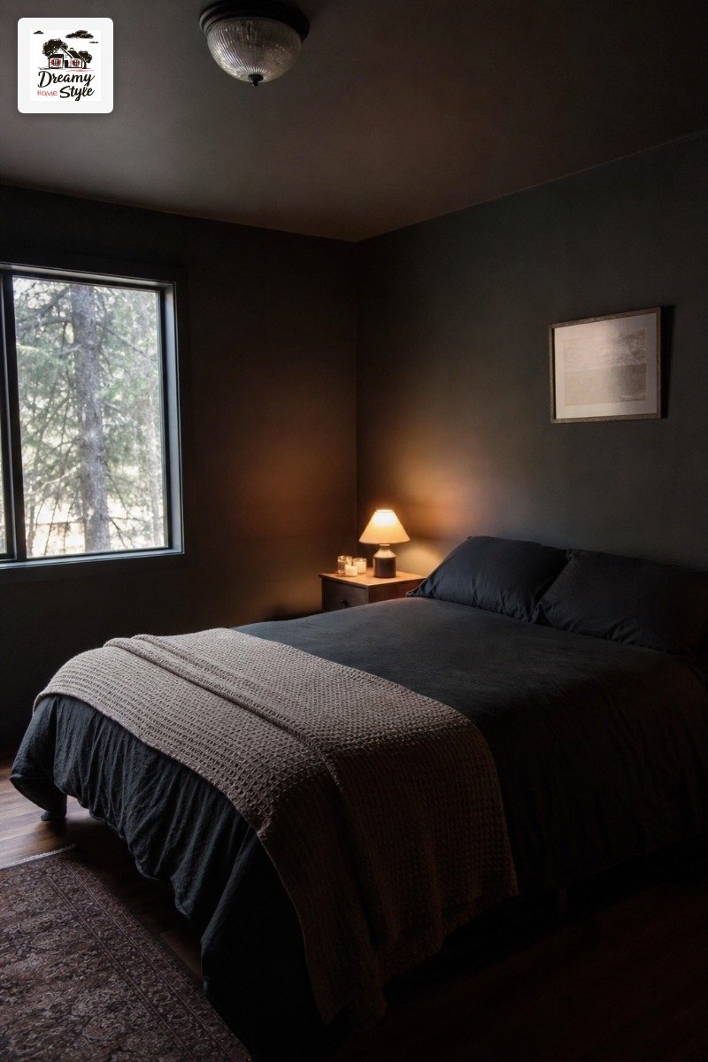 Inky Black Bedrooms That Are Somehow Not Depressing