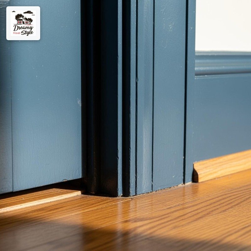 Midnight Navy From Floor to Ceiling (Yes, Even the Trim)