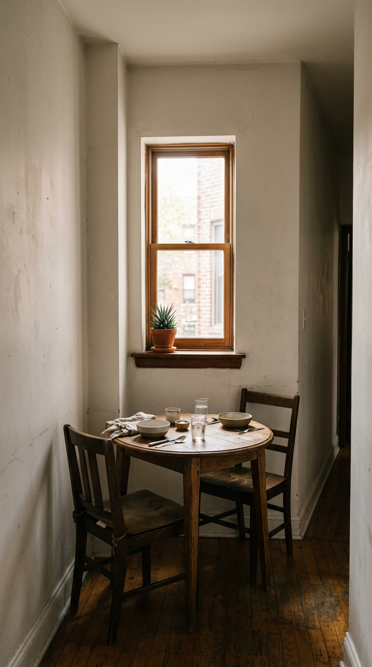 The Awkward Truth About Apartment Dining Nooks