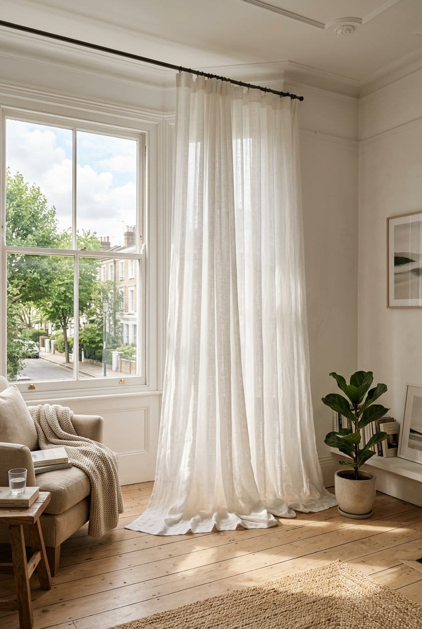 Hang Your Curtains High and Wide