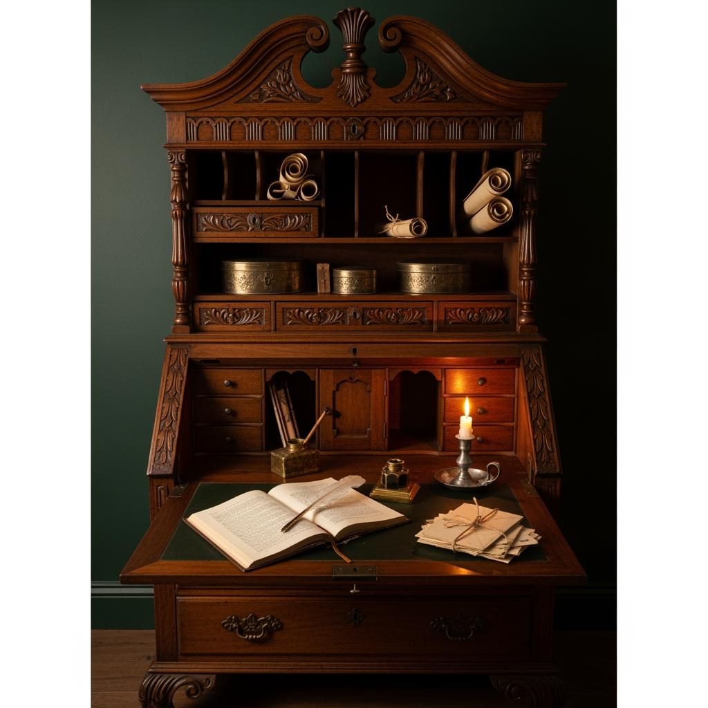 The Right Desk for a Romantic Workspace