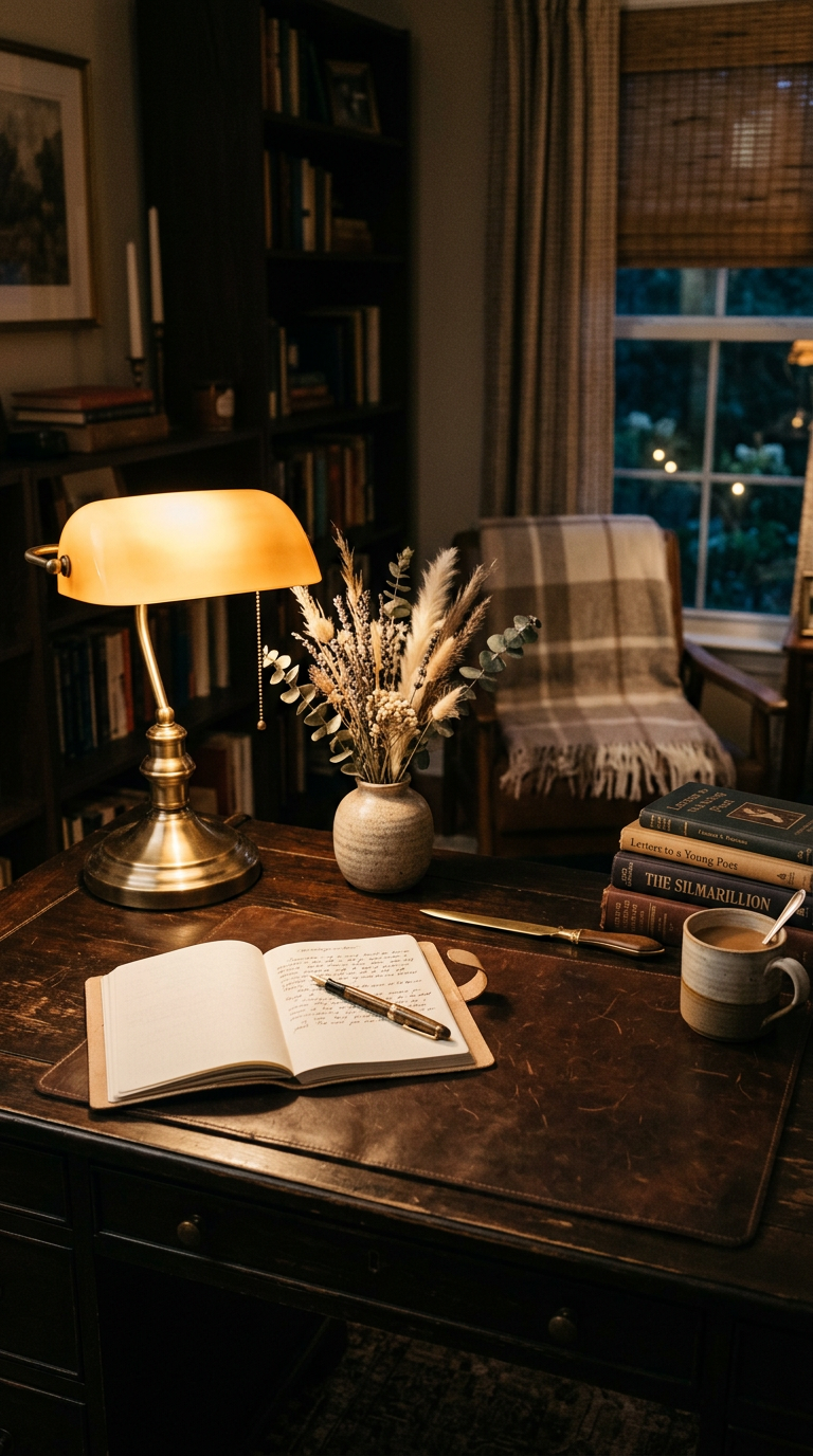 The Right Desk for a Romantic Workspace