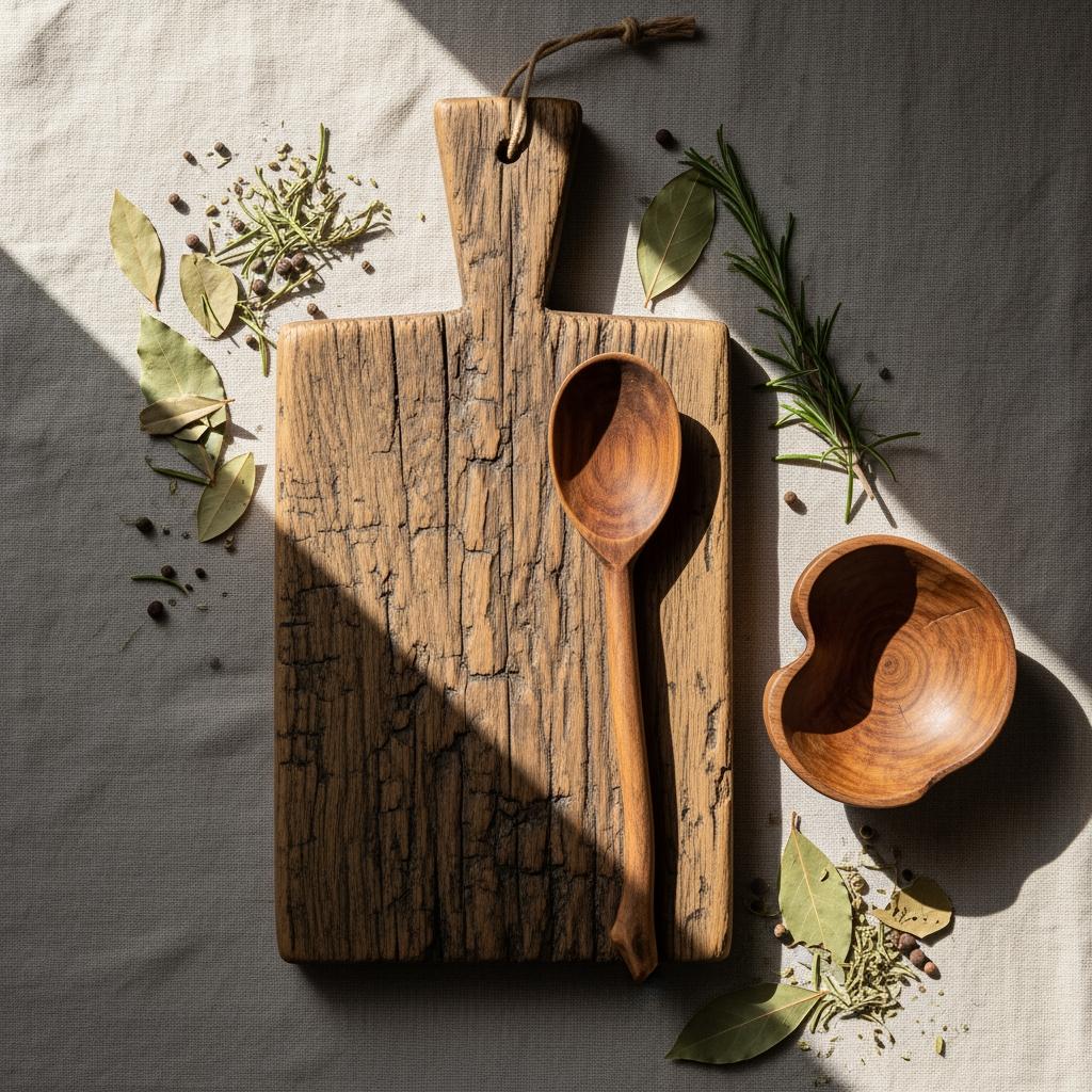 Wooden Cutting Boards and Utensils — Thrift Store Finds That Look Like They Cost a Fortune