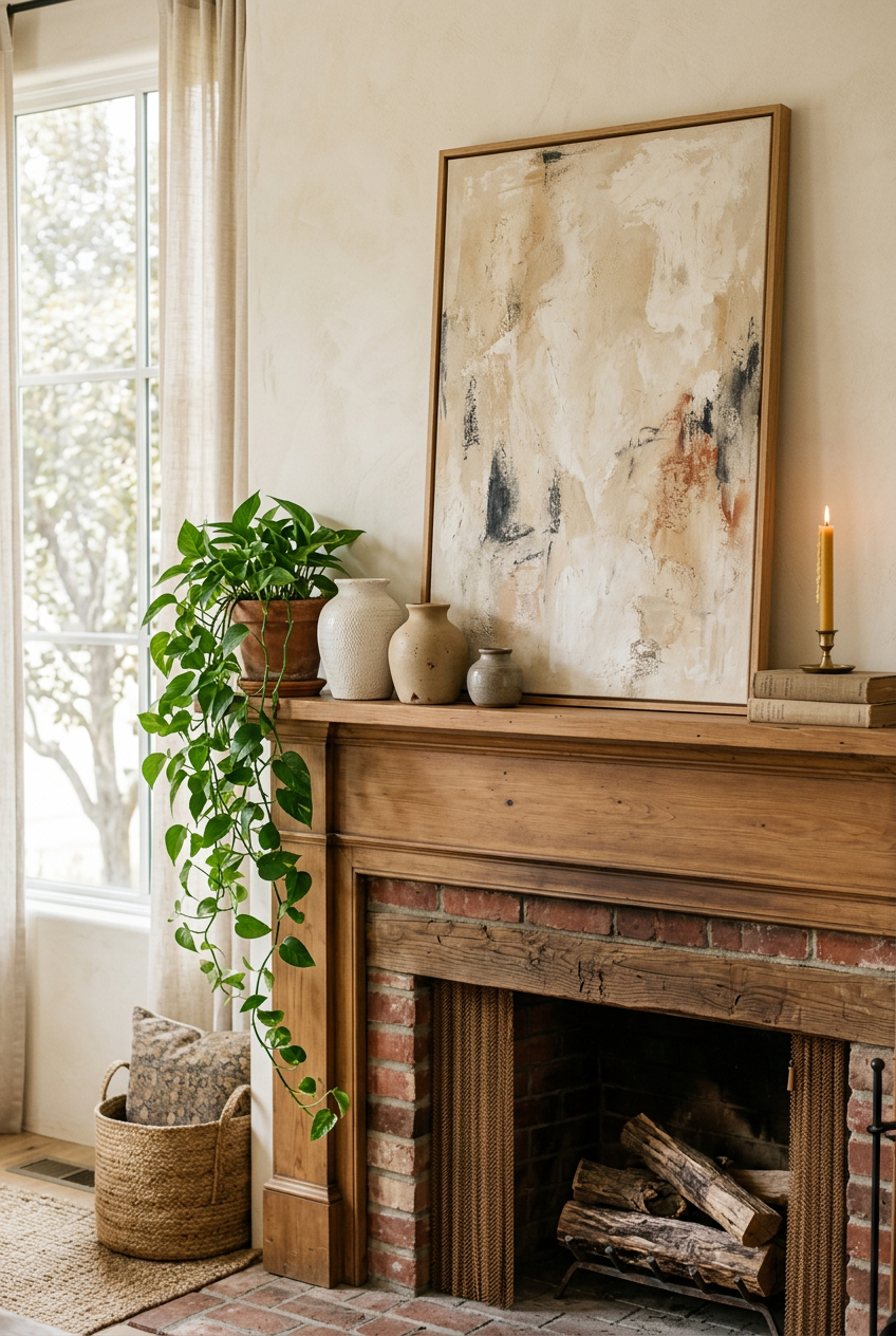 Creating a Mantel Gallery Wall That Feels Curated, Not Cluttered
