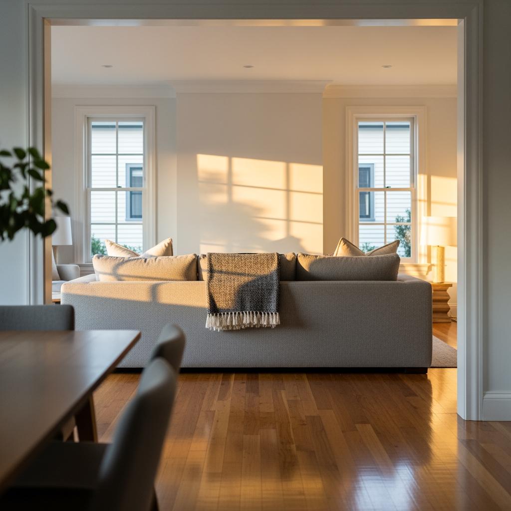 A Sofa Positioned Just Right Can Act Like a Soft Wall