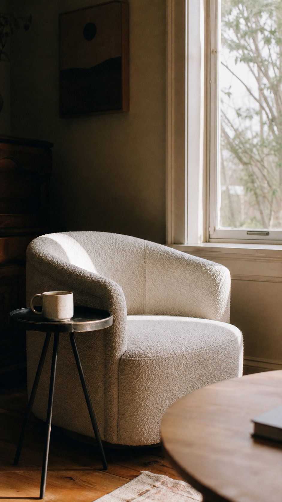 My Favorite Way to Use Bouclé in the Living Room