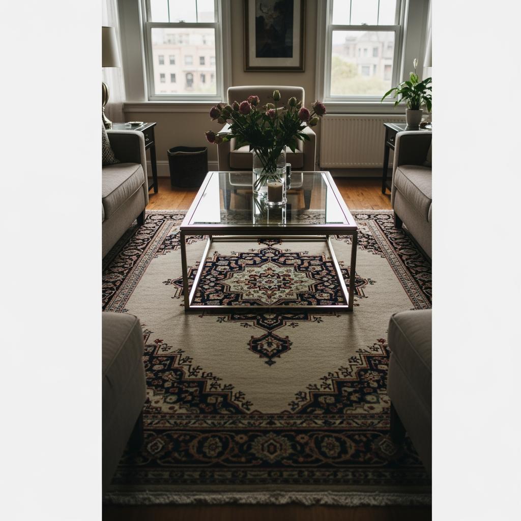 Pattern and Color Placement: Where the Rug's Design Falls in the Room