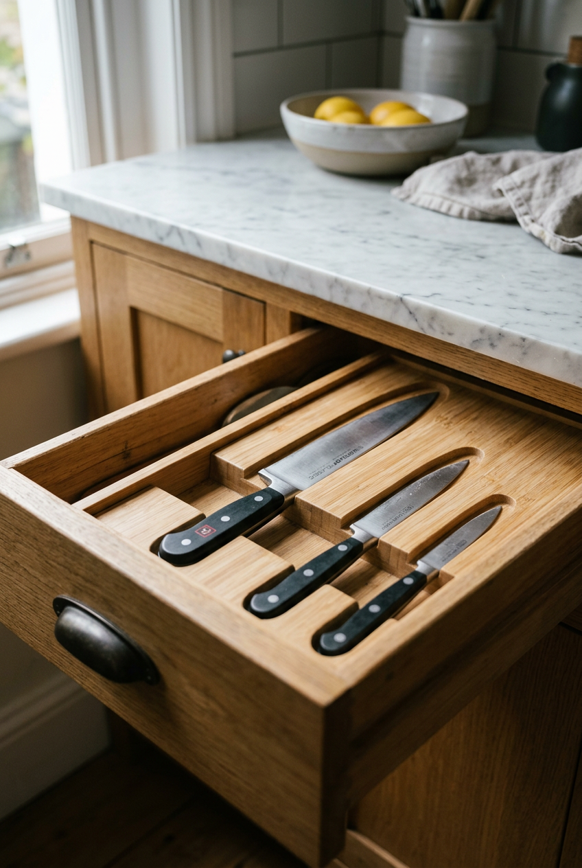 Your Knife Block or Knife Drawer