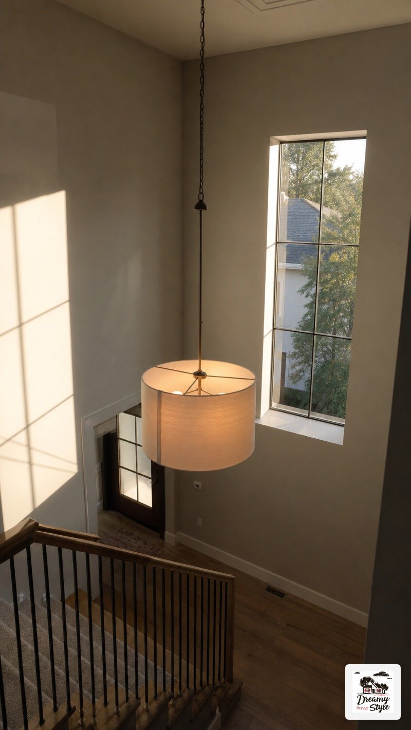 Lighting the Staircase (Overhead Lighting Is Still a Crime, Yes Even Here)