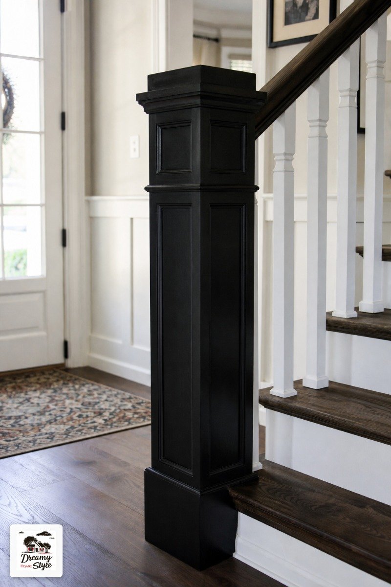 The Newel Post as a Statement Piece