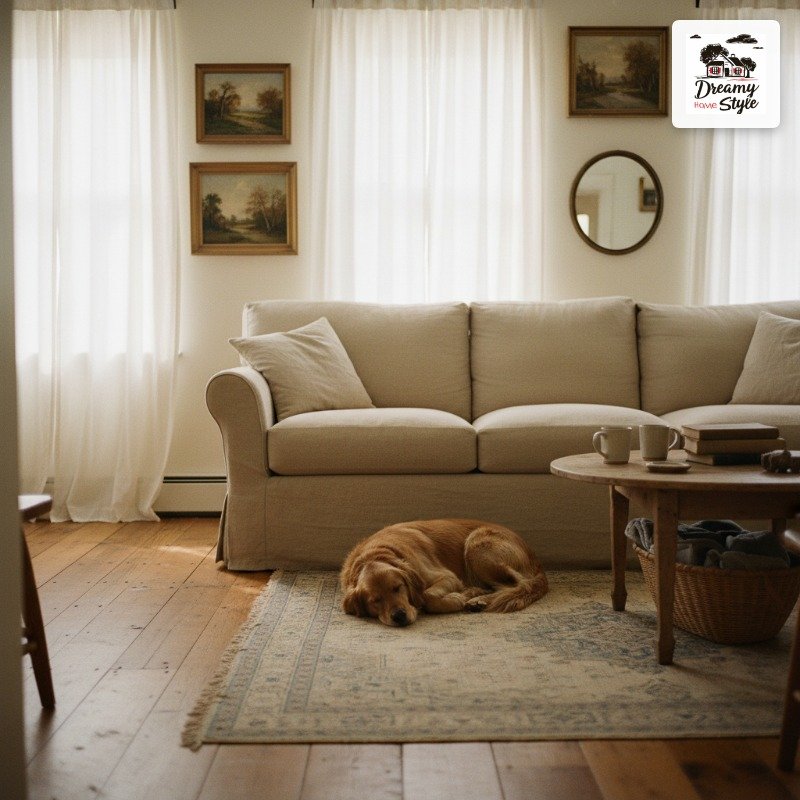 Linen Slipcovers That Look Lived-In on Purpose