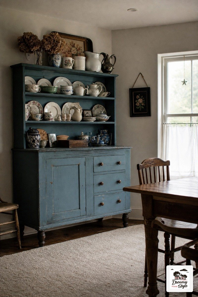 Painted Furniture in Muted, Earthy Tones