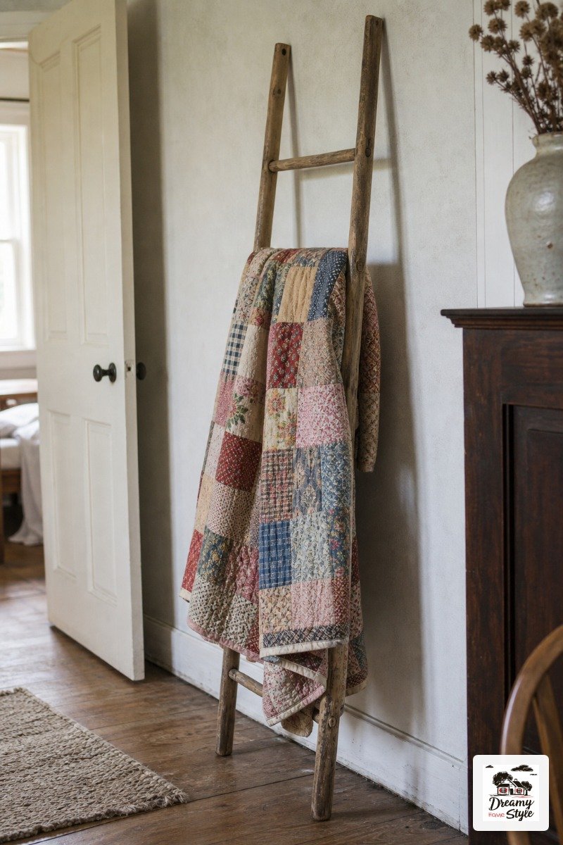 Vintage Quilts as Actual Decor, Not Just Bedding