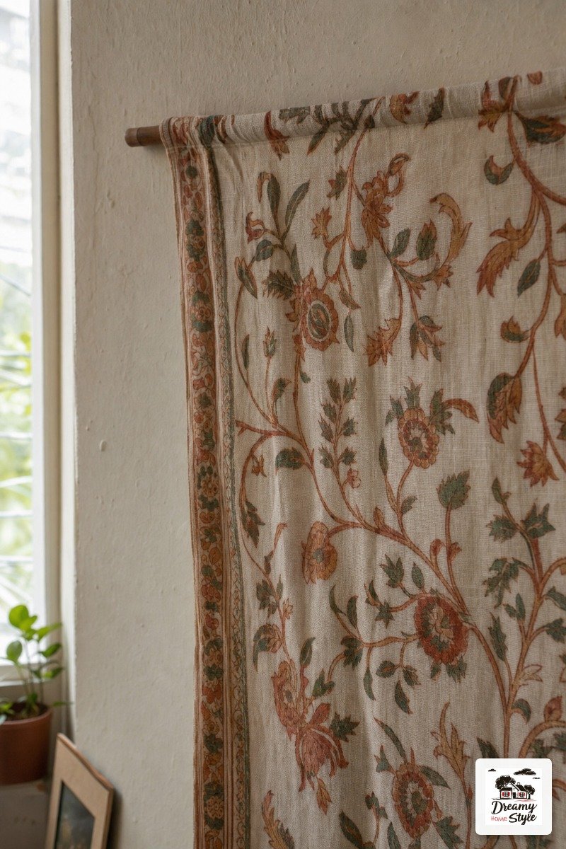 DIY Fabric Tapestries From Thrift Store Finds