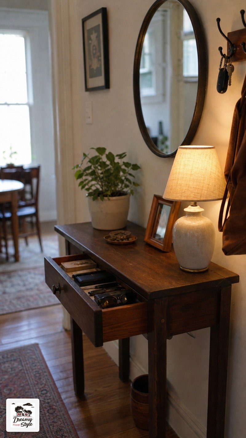 What to Do When Your Entryway Console Has to Work Hard