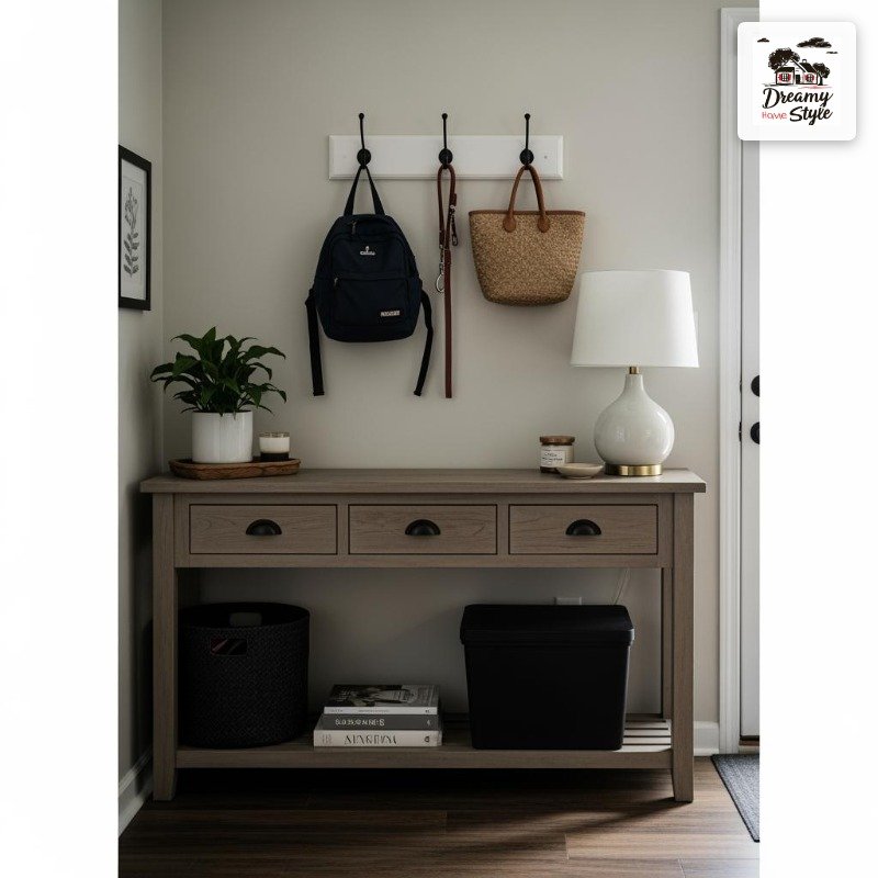 What to Do When Your Entryway Console Has to Work Hard