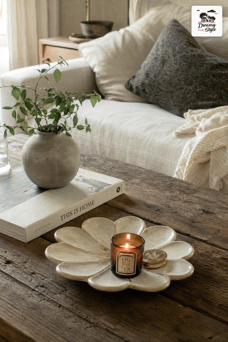 Flower-Shaped Decor Objects (Subtle Ones, Not Kitsch)