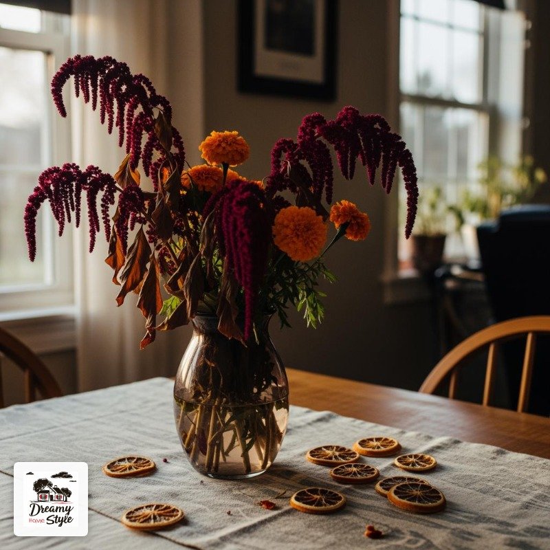 Seasonal Flower Decor That Doesn't Require Buying New Things